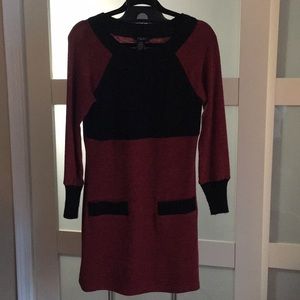 Knit Papillon sweater dress